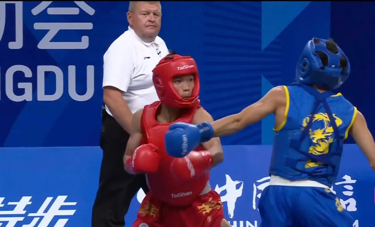Wushu Việt Nam giành 3 huy chương tại World Games 2025- Ảnh 1.