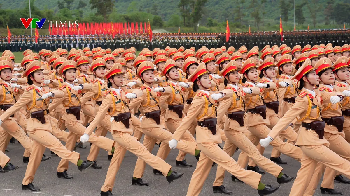 Mãn nhãn màn trình diễn của các lực lượng vũ trang trong lần tổng hợp luyện thứ 3 - Ảnh 3.