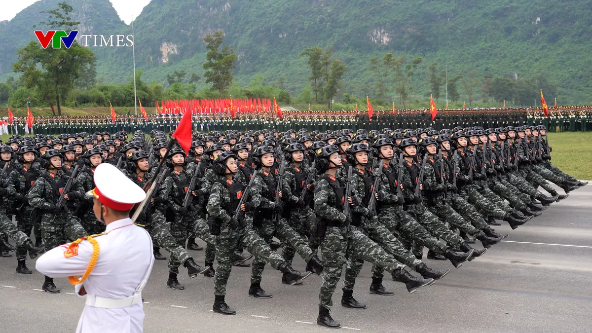 Mãn nhãn màn trình diễn của các lực lượng vũ trang trong lần tổng hợp luyện thứ 3 - Ảnh 13.