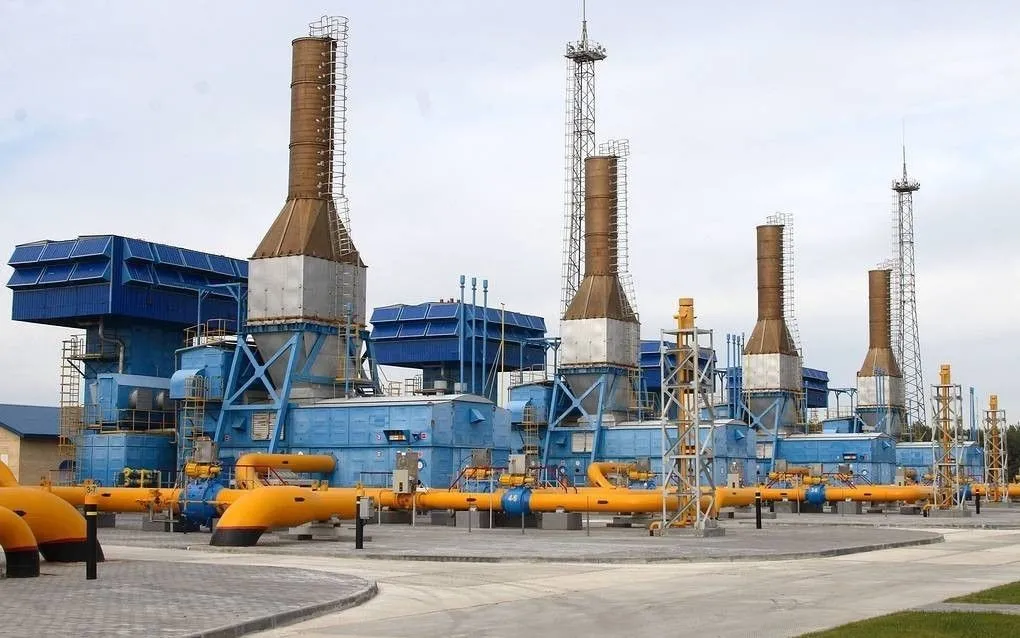 Trạm trung chuyển khí đốt giữa bán đảo Yamal, Nga với châu Âu ở Slonim, Belarus (Ảnh: ITAR-TASS/TTXVN)