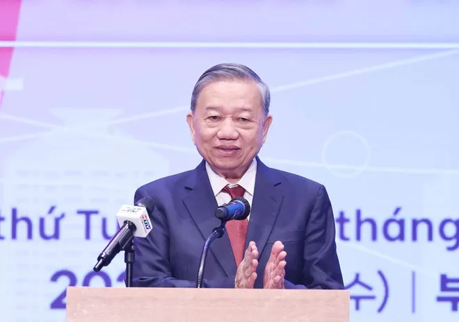 Tổng Bí thư Tô Lâm dự Lễ ra mắt Tổng lãnh sự quán Việt Nam tại Busan - Ảnh 3.