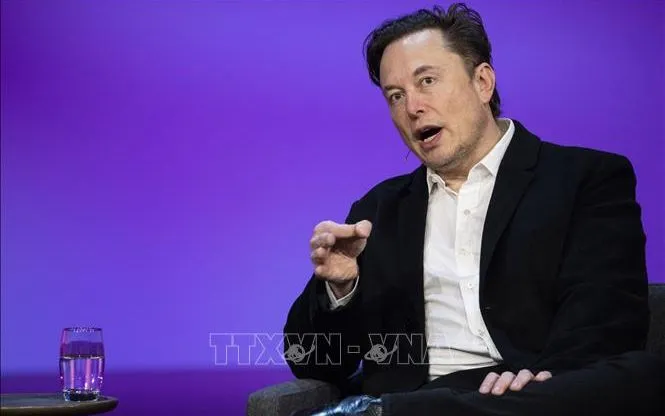 Tỷ phú Elon Musk. Ảnh: AFP/TTXVN