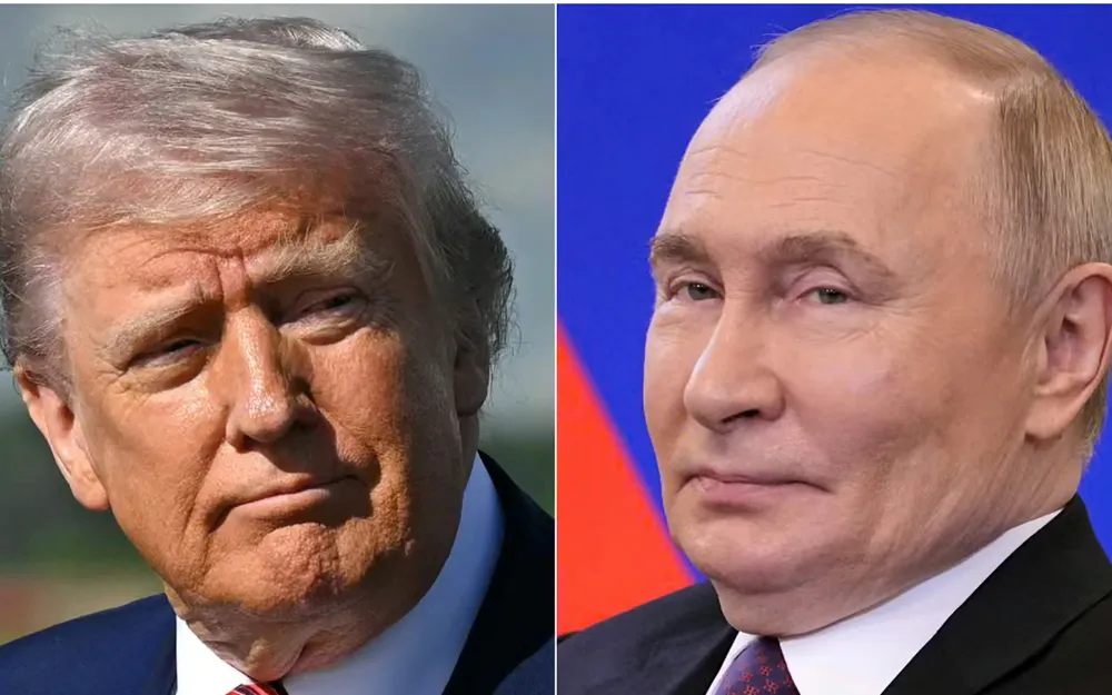 Tổng thống Donald Trump sẽ gặp Tổng thống Vladimir Putin tại Alaska vào ngày 15.8. (Ảnh: Saul Loeb/AFP/Getty Images)