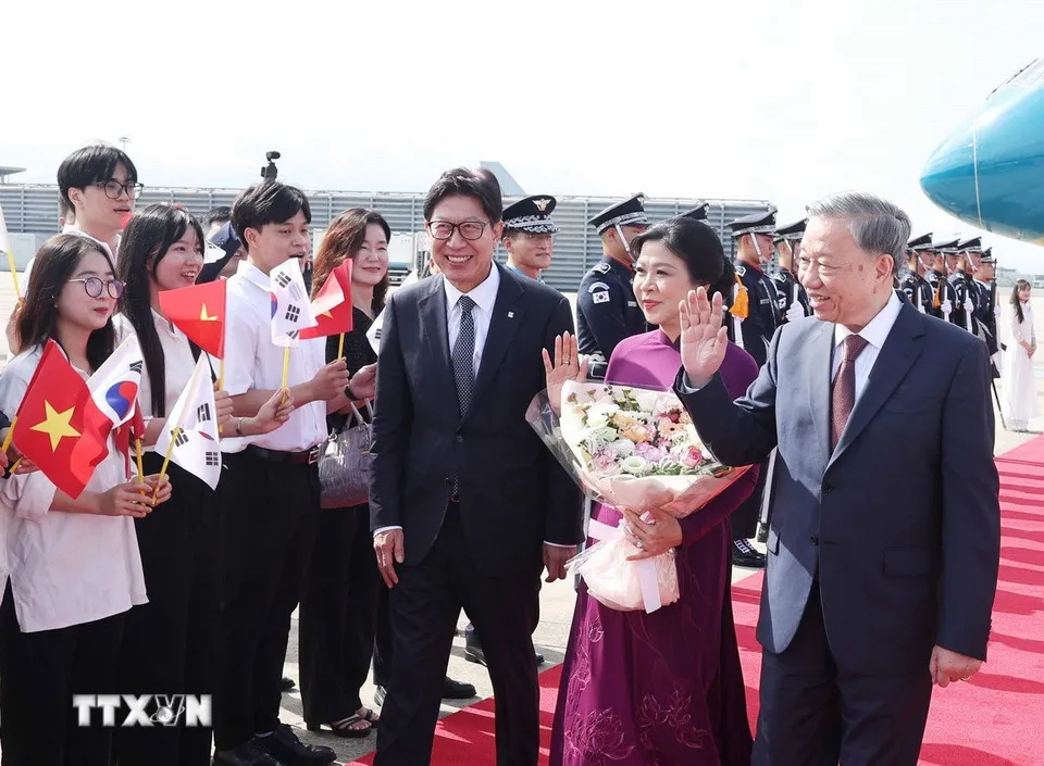 Tổng Bí thư Tô Lâm thăm thành phố Busan, Hàn Quốc - Ảnh 2.