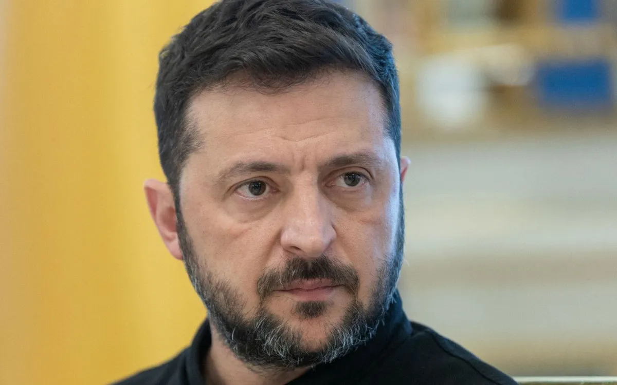 Tổng thống Ukraine Volodymyr Zelensky (Ảnh: AFP)