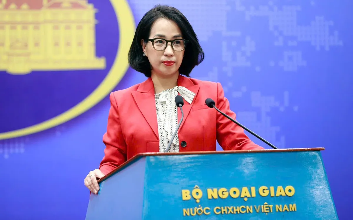 Người Phát ngôn Bộ Ngoại giao Phạm Thu Hằng