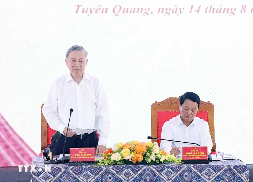 Tổng Bí thư: Định hình vị thế mới của Tuyên Quang trên bản đồ phát triển quốc gia- Ảnh 2.