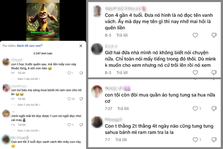 Nhiều phụ huynh chia sẻ con đọc vanh vách tên các nhân vật dù... nói chưa sõi. Nhiều phụ huynh chia sẻ con đọc vanh vách tên các nhân vật dù... nói chưa sõi.