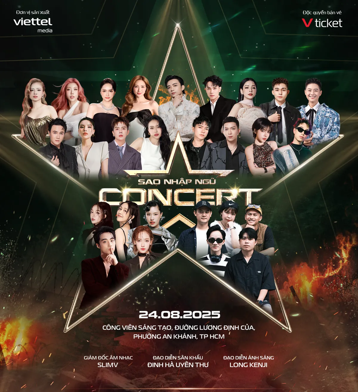 Concert Sao nhập ngũ: Hứa hẹn b&ugrave;ng nổ với d&agrave;n sao h&agrave;ng đầu - Ảnh 1.