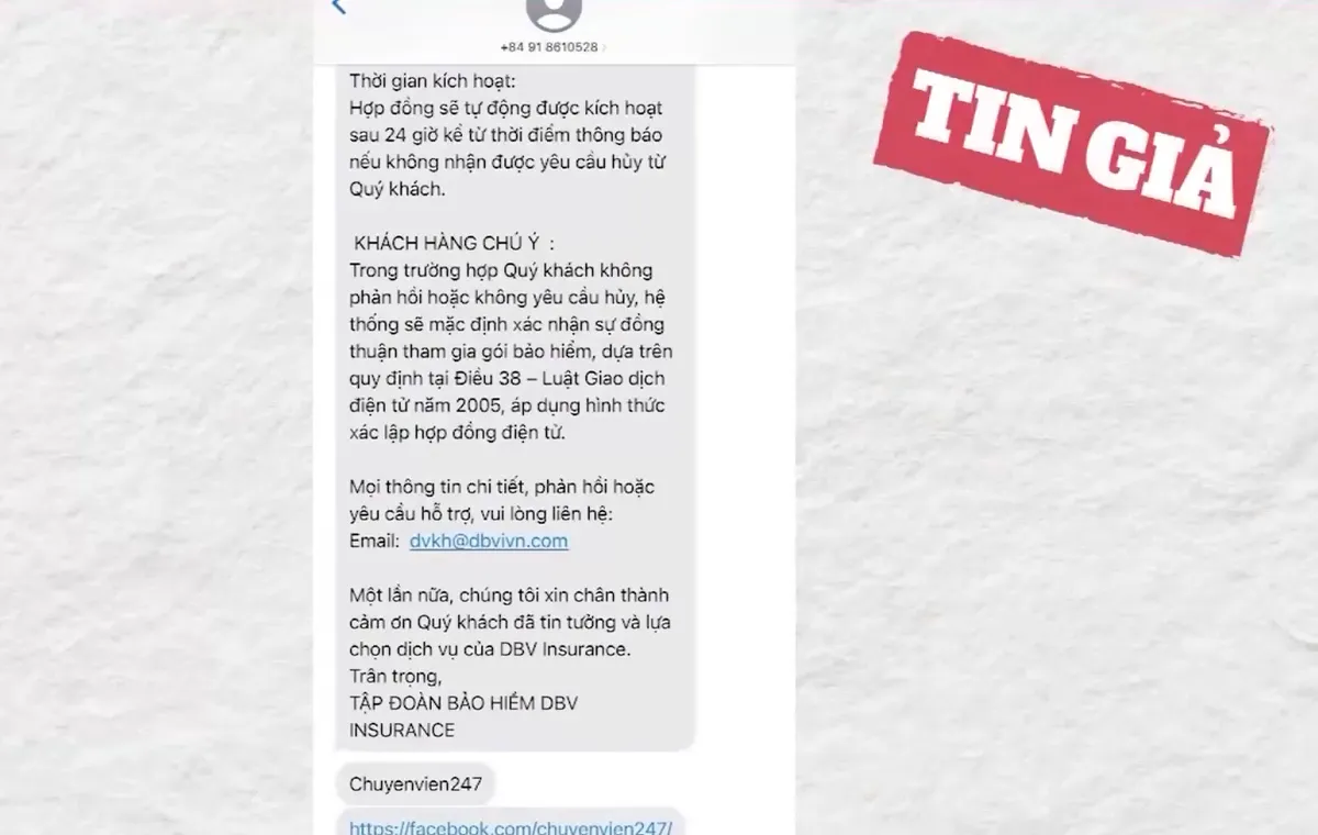 Cảnh báo lừa đảo chuyển khoản tự động kích hoạt mua bảo hiểm hàng hóa - Ảnh 2.