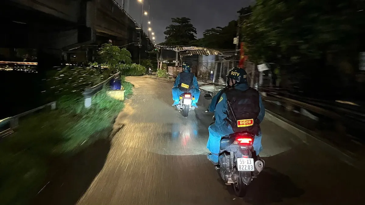 Dân quân TP Hồ Chí Minh góp sức bảo vệ đại hội Đảng - Ảnh 3.