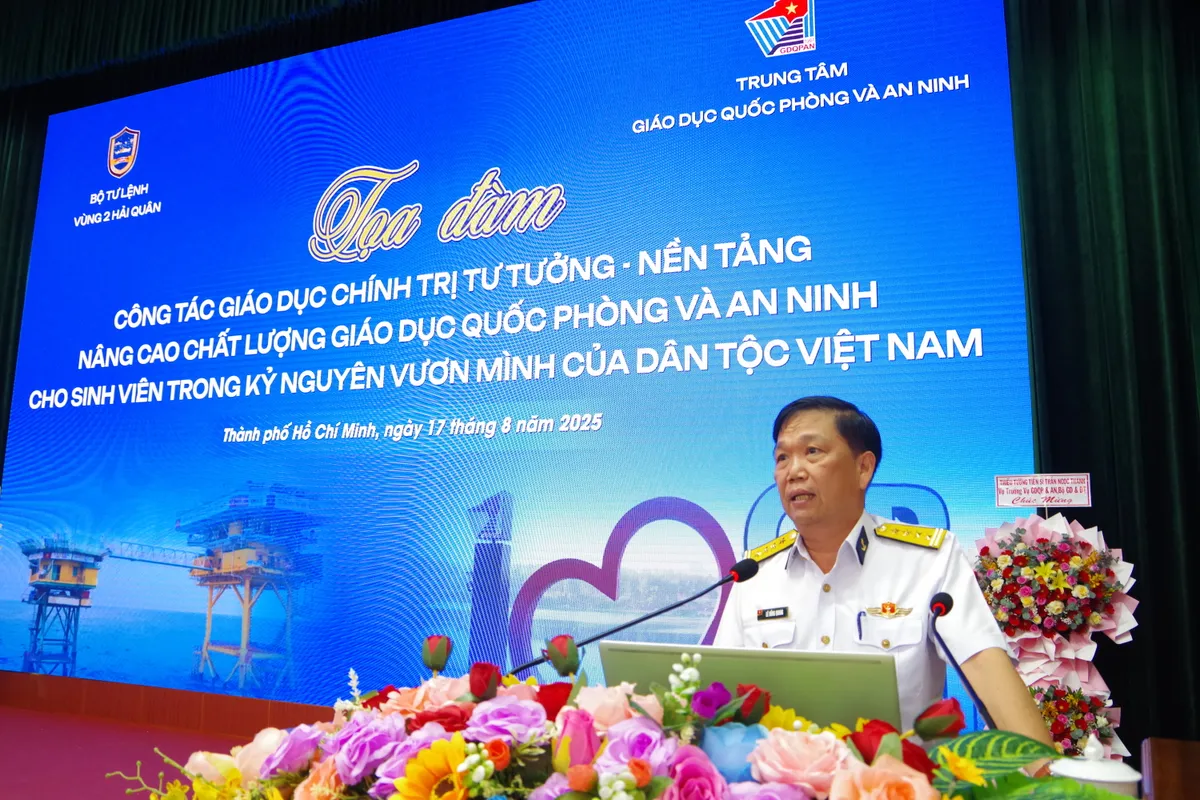 Nâng cao chất lượng GDQPAN cho sinh viên trong kỷ nguyên mới - Ảnh 3.