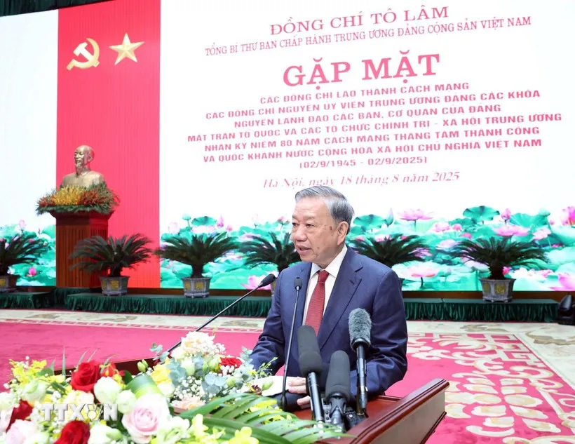 Tổng Bí thư Tô Lâm: Kế thừa thành quả, phát triển những giá trị, tiếp tục đổi mới sáng tạo - Ảnh 1.