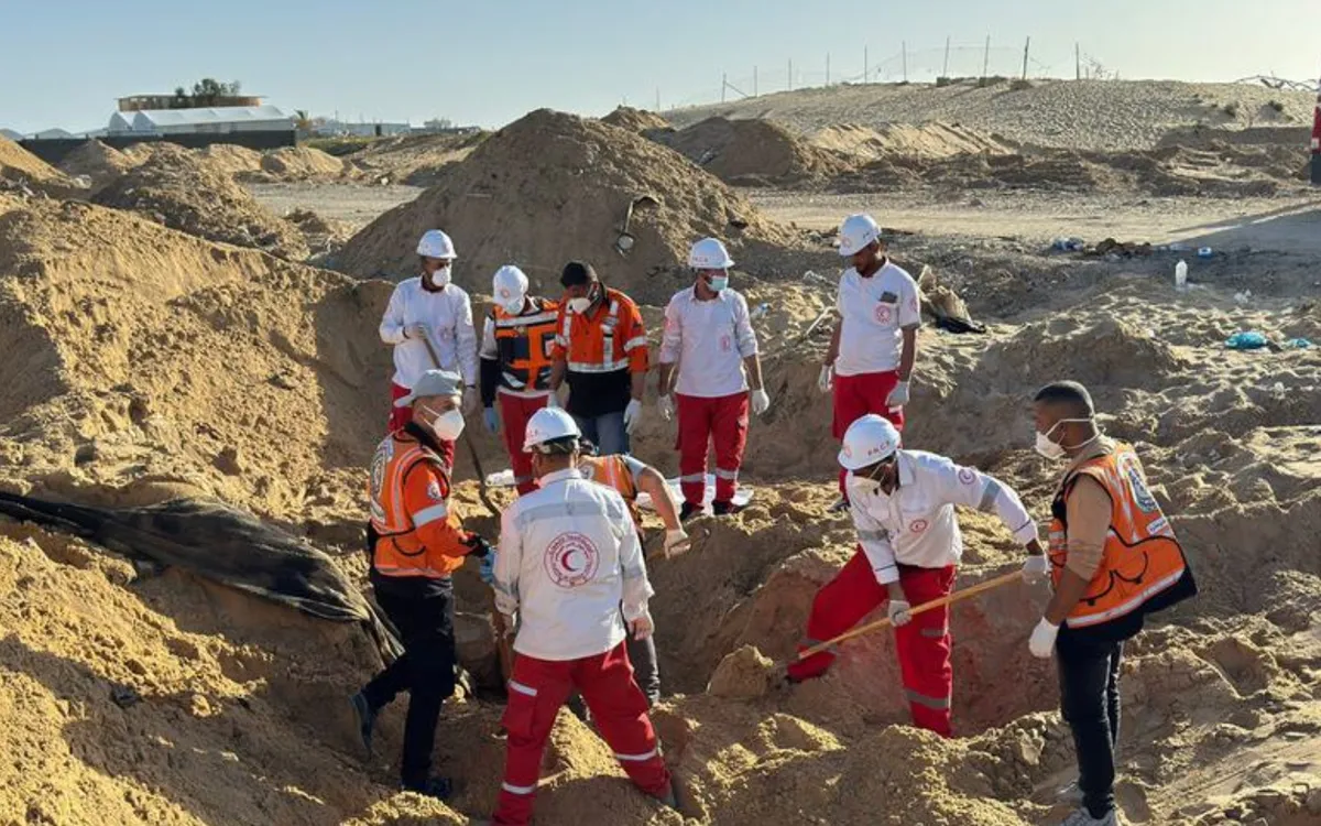 Nhiều nhân viên cứu trợ nhân đạo thiệt mạng tại Dải Gaza (Ảnh:  UNOCHA) Nhiều nhân viên cứu trợ nhân đạo thiệt mạng tại Dải Gaza (Ảnh:  UNOCHA)