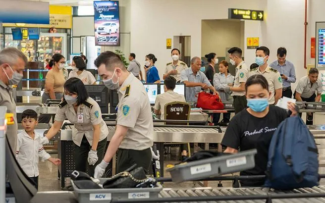 Kiểm soát an ninh hàng không cấp độ 1 tại các sân bay dịp Quốc khánh 2/9