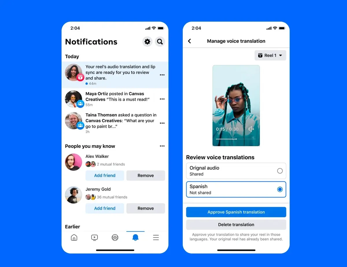 Meta tung t&iacute;nh năng dịch giọng n&oacute;i bằng AI tr&ecirc;n to&agrave;n cầu - Ảnh 2.