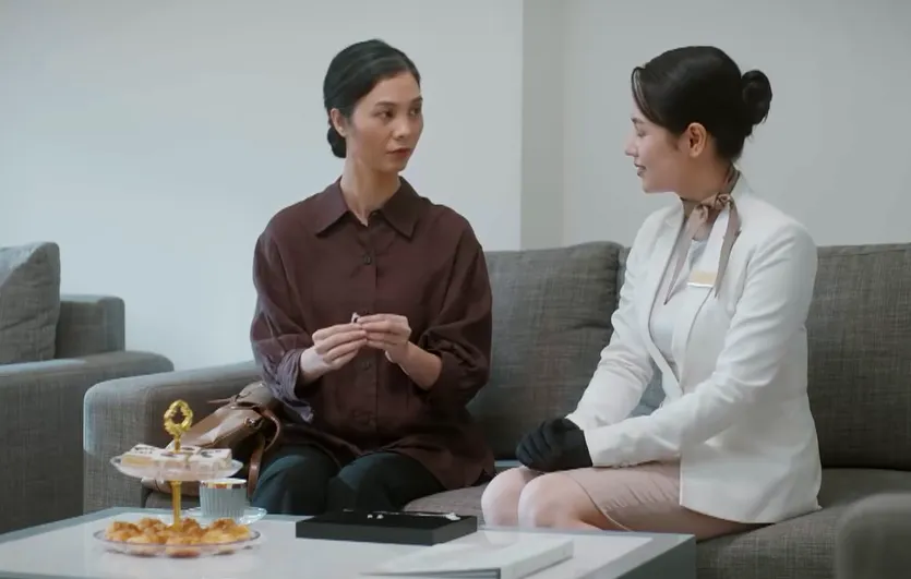 Gi&oacute; ngang khoảng trời xanh - Tập 6: Vợ chồng Mỹ Anh bất đồng chọn trường xịn cho con- Ảnh 1.