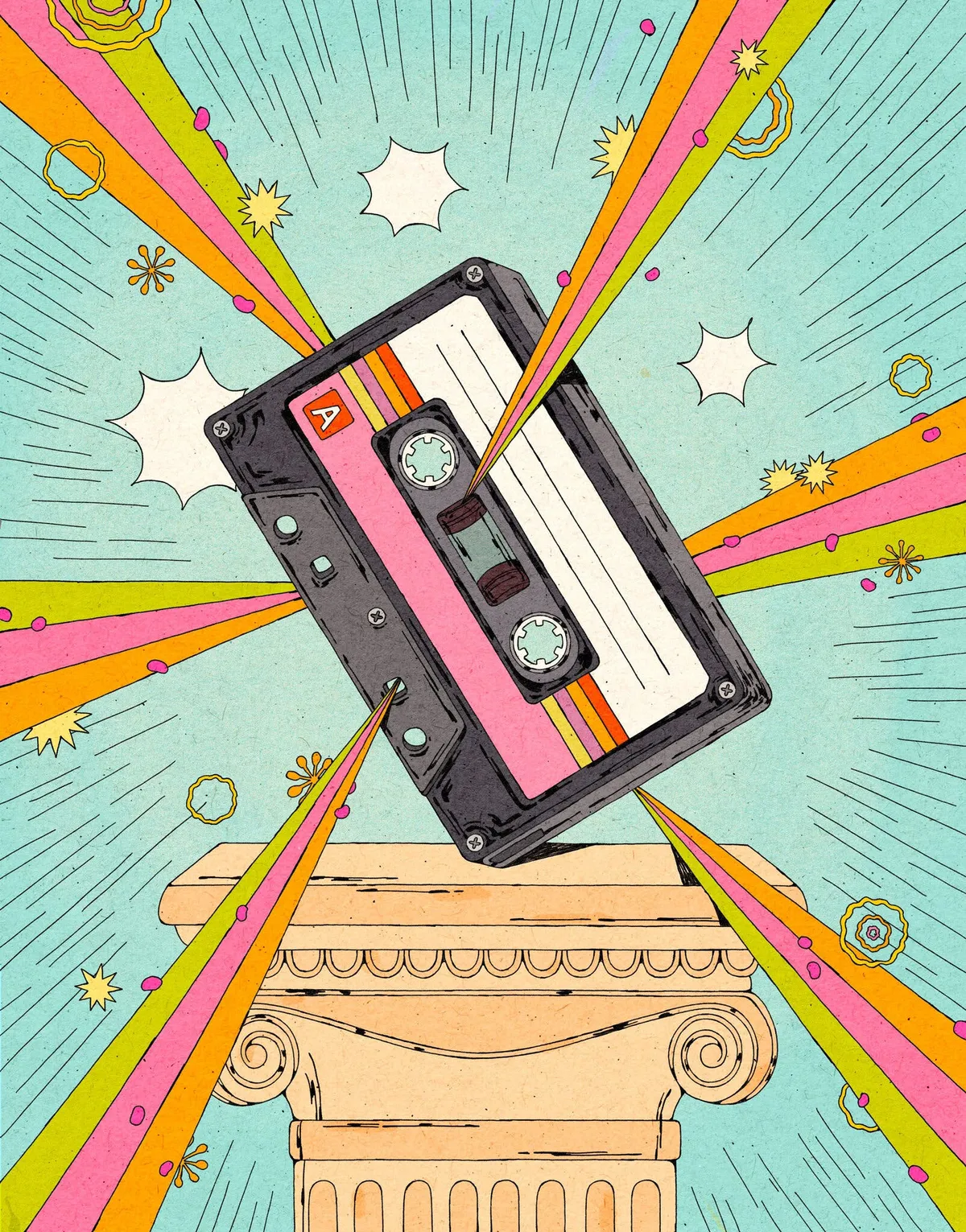 Các ngôi sao đang mang băng cassette trở lại thị trường âm nhạc - Ảnh 4.