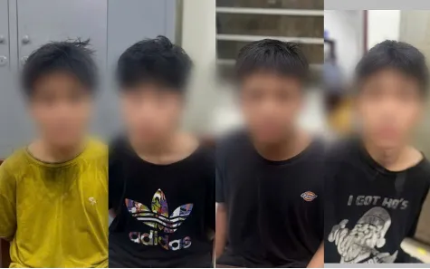 Các đối tượng bị bắt giữ. (Ảnh: CA)
Các đối tượng bị bắt giữ. (Ảnh: CA)