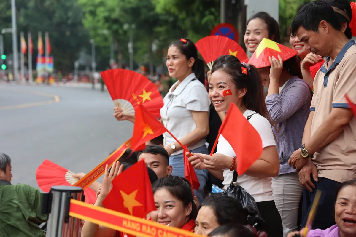 Hợp luyện A80- Các khối diễu binh di chuyển, tập kết an toàn - Ảnh 10.