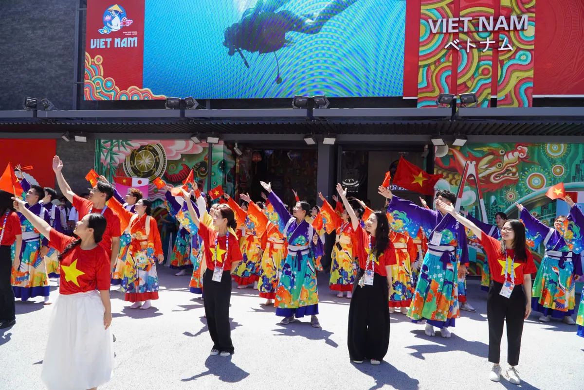Sôi động chương trình giao lưu văn hoá Việt Nam – Nhật Bản tại EXPO 2025 - Ảnh 2. Sôi động chương trình giao lưu văn hoá Việt Nam – Nhật Bản tại EXPO 2025 - Ảnh 2.