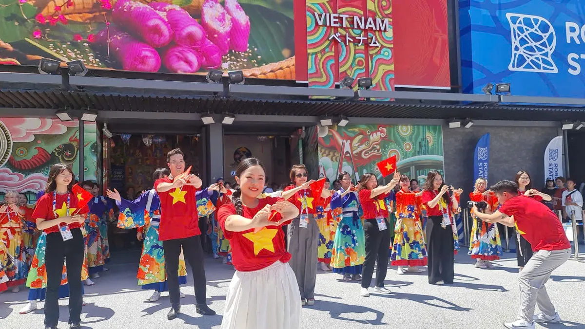 Sôi động chương trình giao lưu văn hoá Việt Nam – Nhật Bản tại EXPO 2025 - Ảnh 3. Sôi động chương trình giao lưu văn hoá Việt Nam – Nhật Bản tại EXPO 2025 - Ảnh 3.