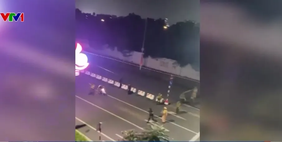 Sức khỏe đại úy CSCĐ bị xe tông khi bảo vệ đêm tổng hợp luyện 2/9 hiện ra sao? - Ảnh 1.