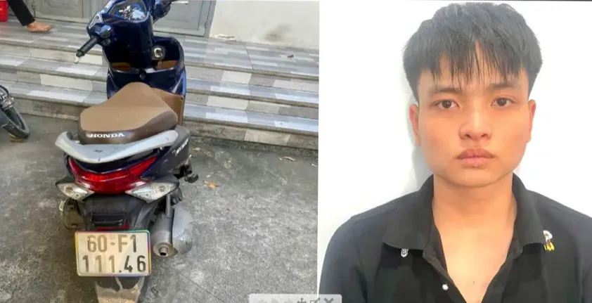 Nam thanh niên ép xe, dùng dao khống chế cô gái rồi cướp vàng - Ảnh 1.