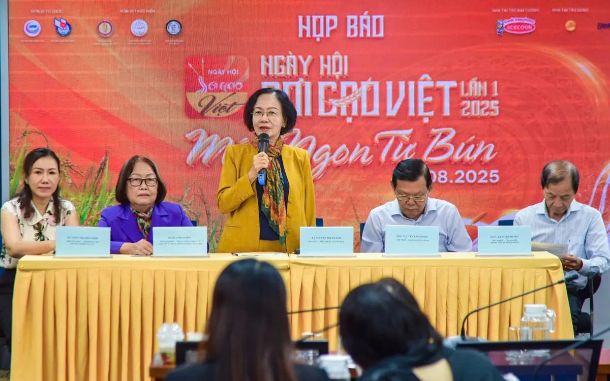 TP Hồ Chí Minh sắp có “Ngày hội sợi gạo” lần thứ 1 - Ảnh 1.