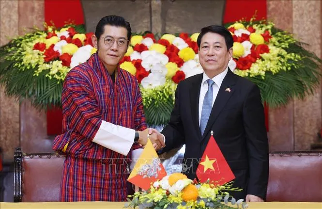 Thông cáo báo chí chung giữa Việt Nam và Bhutan - Ảnh 1.