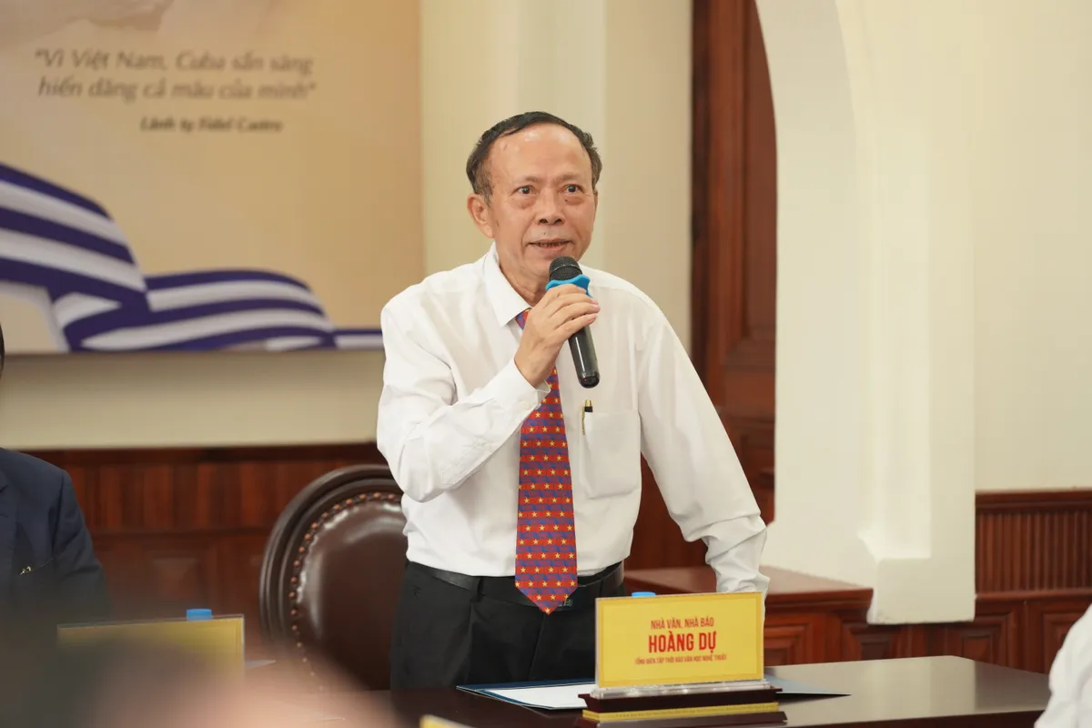 Sáng tác ca khúc “Việt Nam- Cuba: Vang mãi bài ca Hữu nghị”- Ảnh 1.
