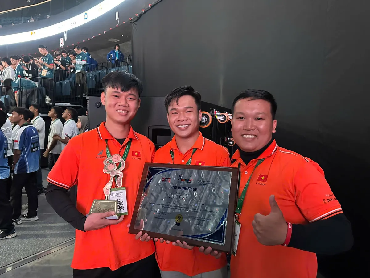 Vòng chung kết ABU Robocon 2025: Đội tuyển Việt Nam giành giải Ba và giải ABU- Ảnh 3. Vòng chung kết ABU Robocon 2025: Đội tuyển Việt Nam giành giải Ba và giải ABU- Ảnh 3.