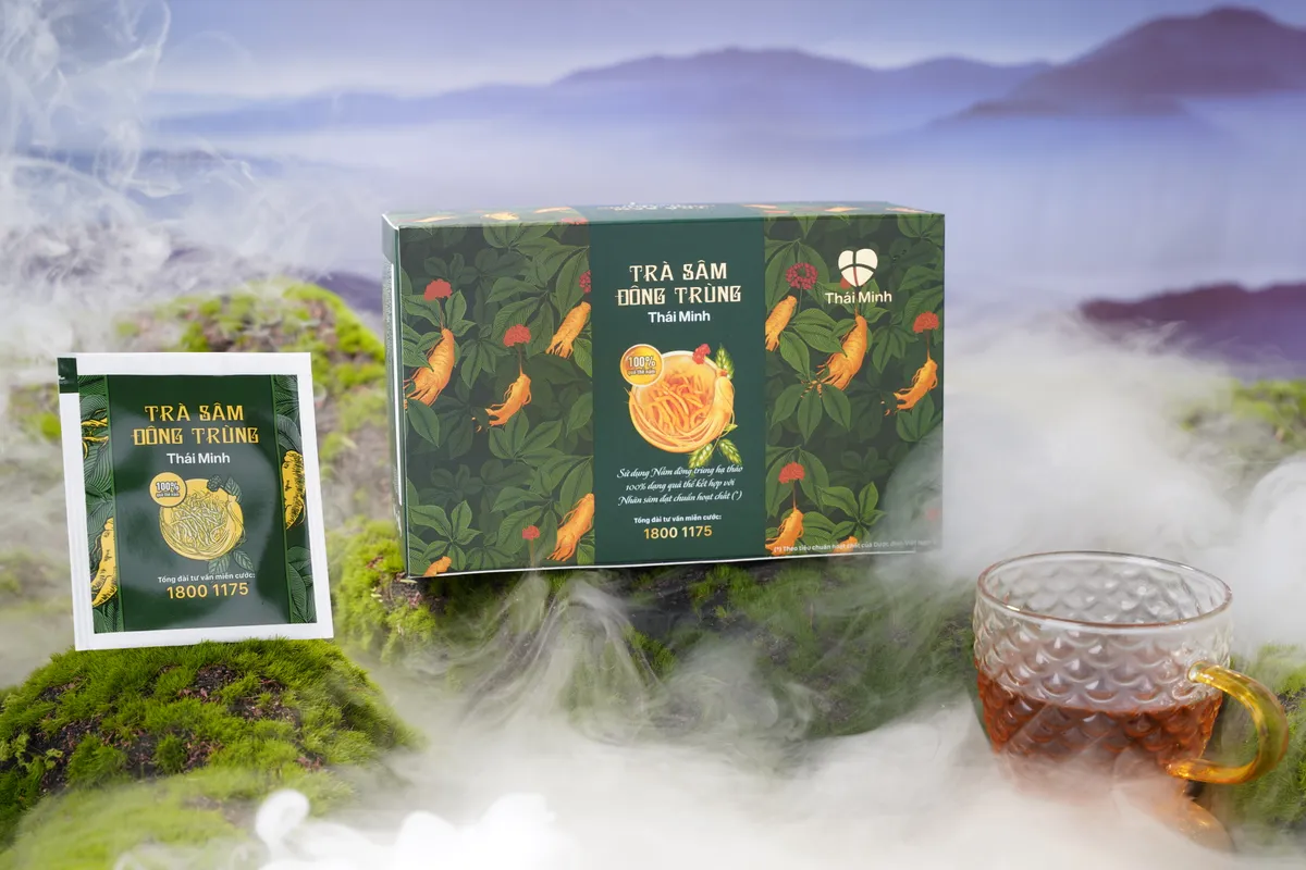 Trà Sâm Đông Trùng Thái Minh - Tinh hoa từ thiên nhiên cho sức khỏe toàn diện- Ảnh 1.