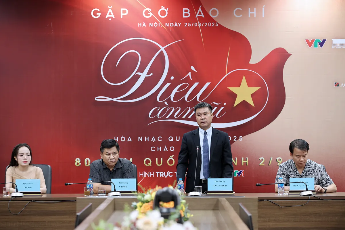 Hòa nhạc quốc gia "Điều còn mãi" tôn vinh những vùng đất của quê hương, đất nước - Ảnh 1.