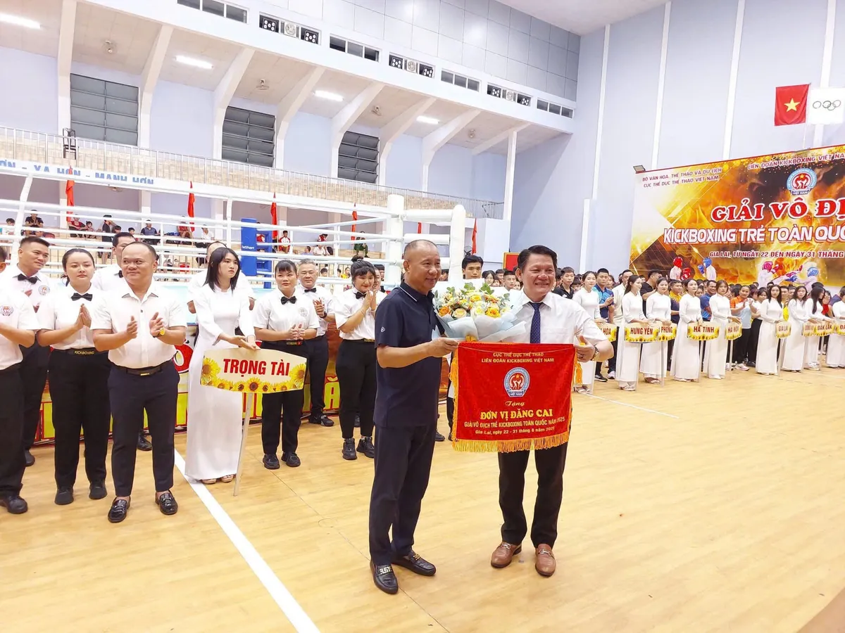 Gia Lai rực lửa khai mạc giải v&ocirc; địch Kickboxing trẻ to&agrave;n quốc 2025- Ảnh 2.