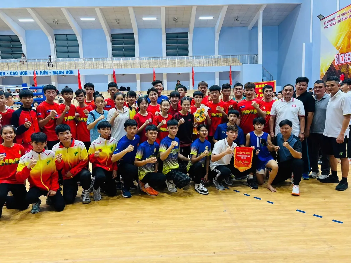 Gia Lai rực lửa khai mạc giải v&ocirc; địch Kickboxing trẻ to&agrave;n quốc 2025- Ảnh 1.