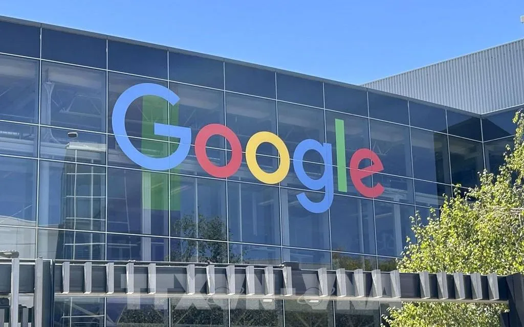Trụ sở của Google tại California, Mỹ. Ảnh: Kyodo/TTXVN 
