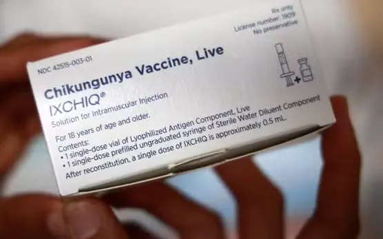 Vaccine Ixchiq phòng virus chikungunya của công ty Valneva (Ảnh: AFP)