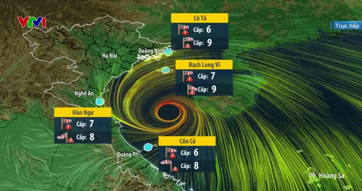 Ven biển Nghệ An s&aacute;ng sớm 25/8 bắt đầu c&oacute; gi&oacute; mạnh- Ảnh 1.