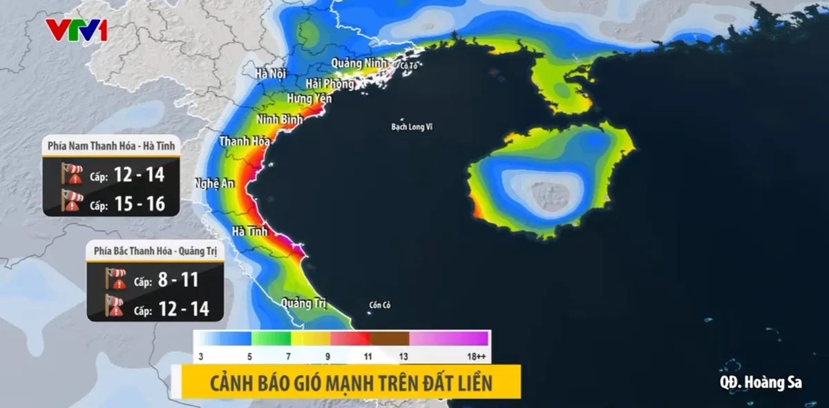 Ven biển Nghệ An s&aacute;ng sớm 25/8 bắt đầu c&oacute; gi&oacute; mạnh- Ảnh 2.