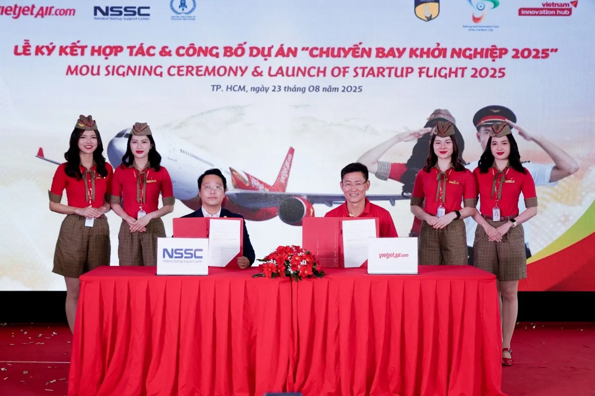 Vietjet đồng sáng lập Chuyến bay Khởi nghiệp, sáng kiến thúc đẩy đổi mới sáng tạo Việt Nam - Ấn Độ- Ảnh 3.