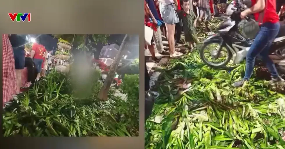 Chen lấn, xả rác, giẫm nát hoa: Những hình ảnh chưa đẹp sau buổi sơ duyệt diễu binh - Ảnh 5.