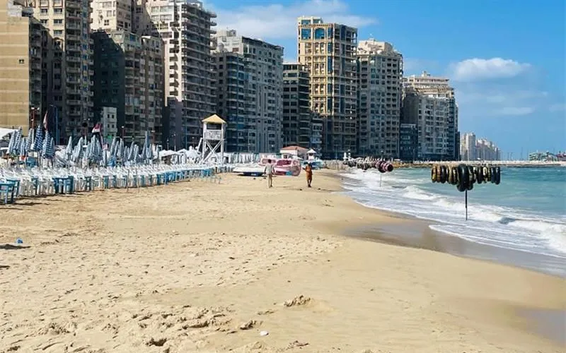 Một bãi biển ở thành phố Alexandria, Ai Cập (Ảnh tư liệu: english.ahram.org.eg) Một bãi biển ở thành phố Alexandria, Ai Cập (Ảnh tư liệu: english.ahram.org.eg)