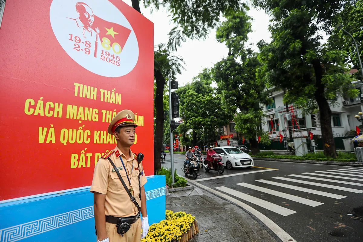 Hà Nội đang thắt chặt an ninh cho buổi sơ duyệt A80 - Ảnh 2.