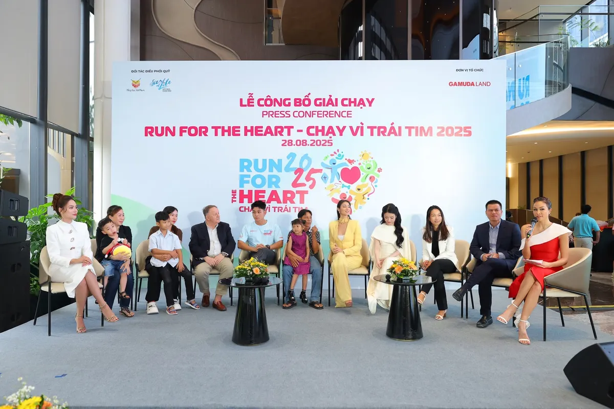 Chạy v&igrave; tr&aacute;i tim 2025 - Giải chạy g&acirc;y quỹ phẫu thuật tim cho trẻ em ngh&egrave;o- Ảnh 1.