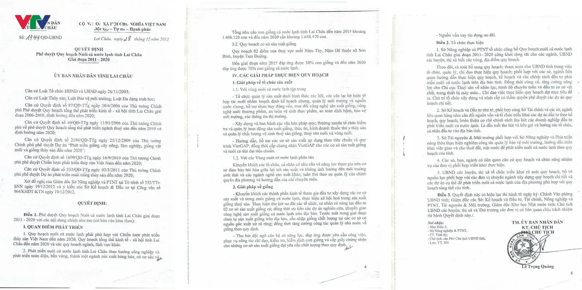 Người nuôi cá tầm Lai Châu gặp khó - Ảnh 6.