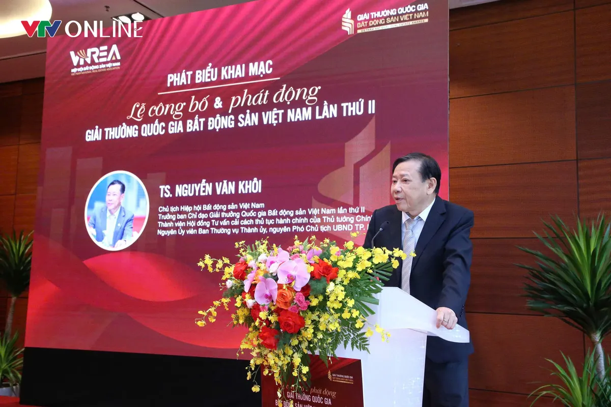 Công bố và phát động Giải thưởng Quốc gia Bất động sản Việt Nam lần thứ II - Ảnh 2.