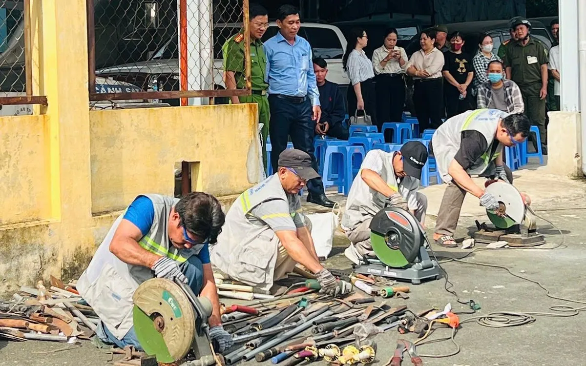 Ảnh: Quốc Toàn - Công an TP Hồ Chí Minh. Ảnh: Quốc Toàn - Công an TP Hồ Chí Minh.