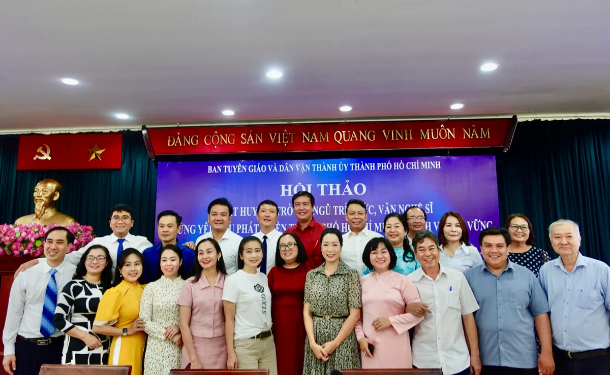 TP Hồ Chí Minh sẽ kiến tạo môi trường thuận lợi nhất cho đội ngũ trí thức, văn nghệ sĩ - Ảnh 6.