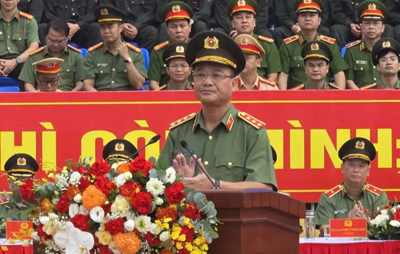 Bộ Công an xuất quân đảm bảo an ninh, trật tự Lễ kỷ niệm, diễu binh, diễu hành A80- Ảnh 9. Bộ Công an xuất quân đảm bảo an ninh, trật tự Lễ kỷ niệm, diễu binh, diễu hành A80- Ảnh 9.